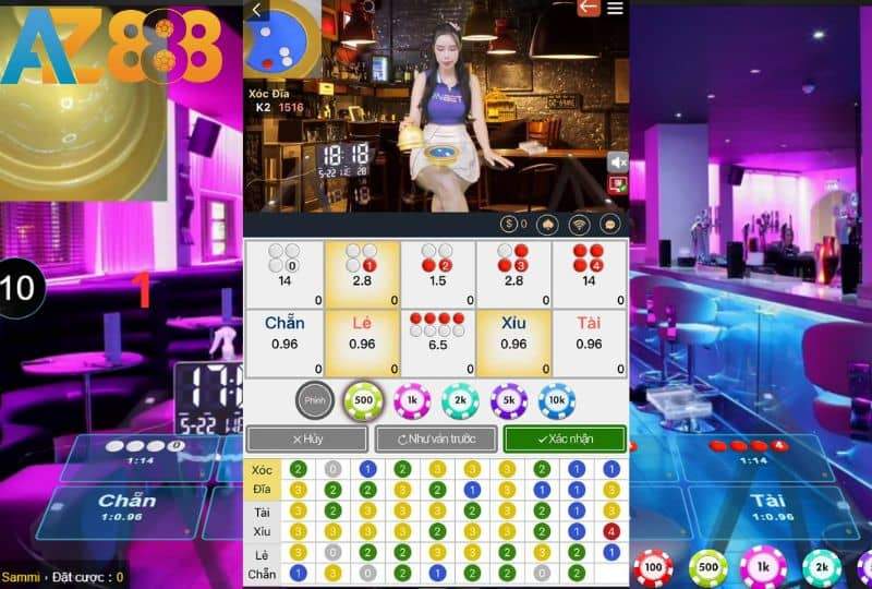 Dealer mở bát và công vố kết quả Dealer mở bát và công vố kết quả