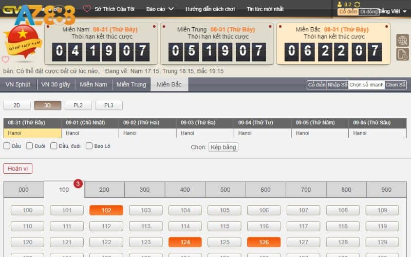 Cách tham gia đặt cược xổ số tại nhà cái AZ888 Cách tham gia đặt cược xổ số tại nhà cái AZ888
