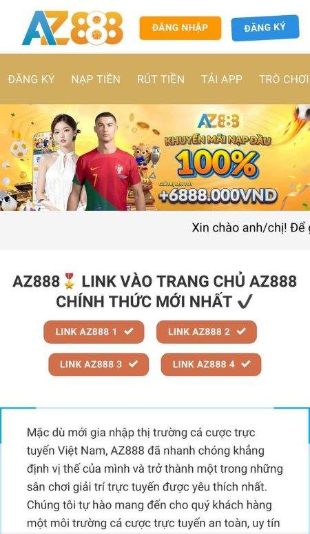 Truy cập vào tài khoản của bạn trên AZ888 Truy cập vào tài khoản của bạn trên AZ888
