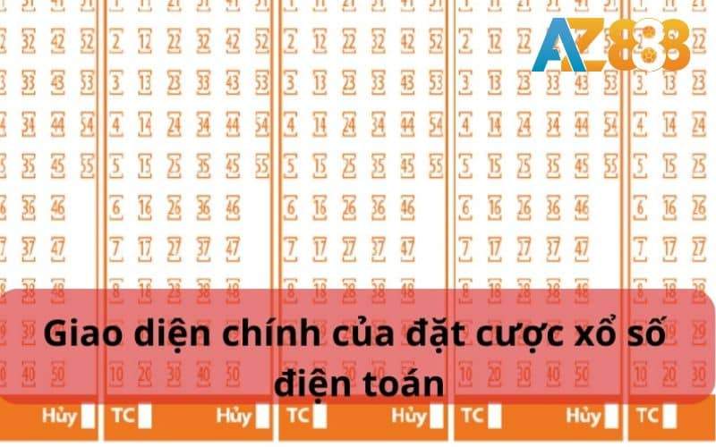 Giao diện chơi xổ số điện toán Giao diện chơi xổ số điện toán
