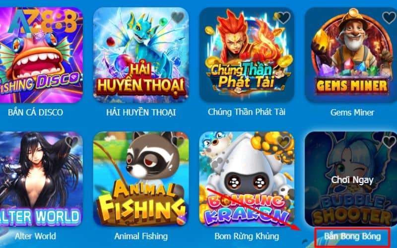 Tìm chọn tựa game bắn bong bóng Tìm chọn tựa game bắn bong bóng
